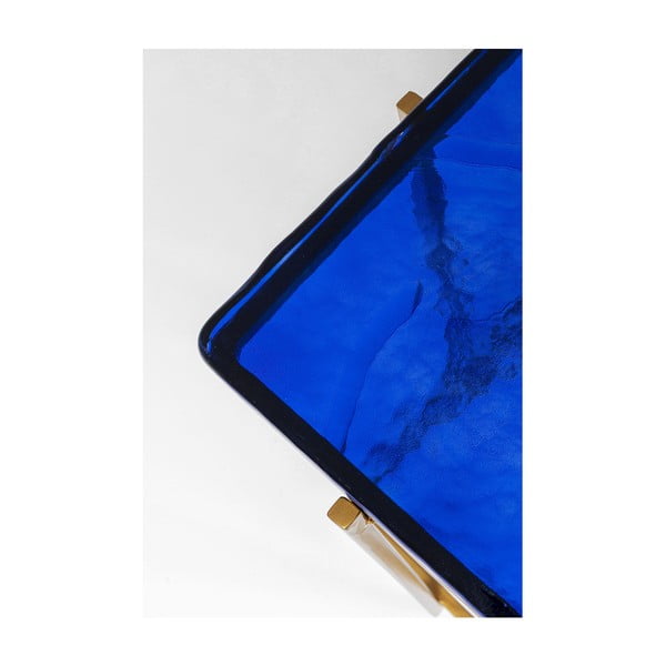 Odkladací stolík v zlatej farbe Kare Design Lagoon, výška 50 cm-image-4