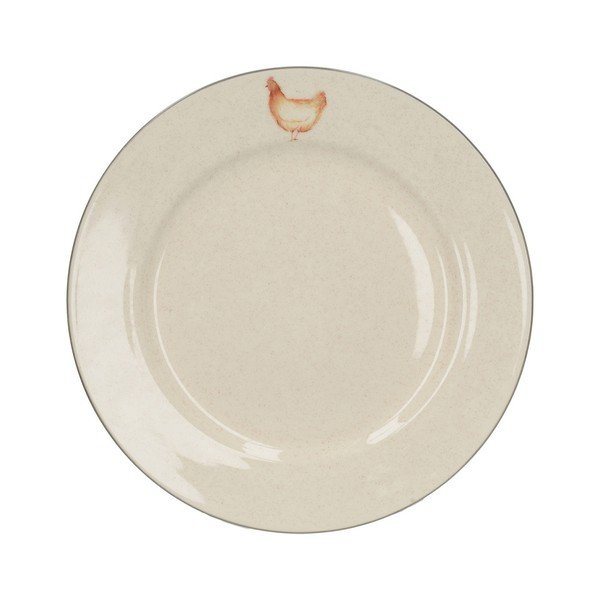 Keramický tanier Creative Tops Brown Hen, ⌀ 27 cm