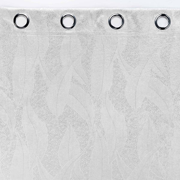 Biely zamatový zatemňovací záves 135x280 cm Melodie – douceur d'intérieur-image-3