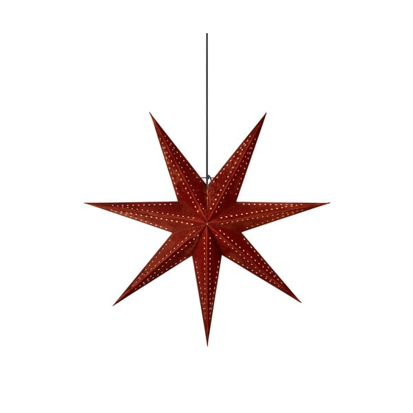 Červená vianočná svetelná dekorácia ø 75 cm Embla – Markslöjd