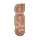 Ružový ručne tkaný vlnený behúň 80x300 cm Spiral Shaped  – Flair Rugs