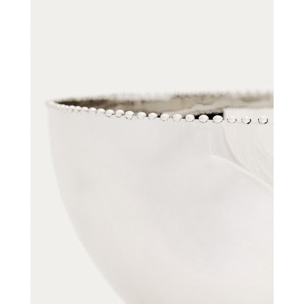 Misa z nehrdzavejúcej ocele v striebornej farbe ø 25,5 cm Nirela – Kave Home-image-4