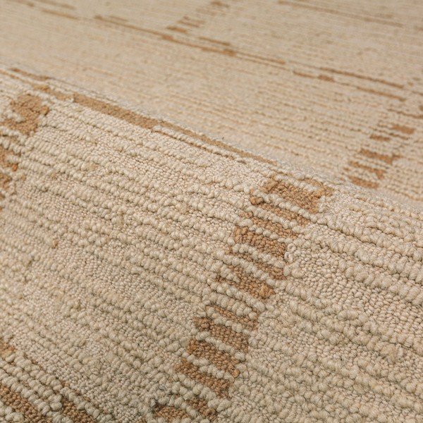 Ručne tkaný vlnený koberec v prírodnej farbe 200x290 cm Harris Modula Wool – Flair Rugs-image-2