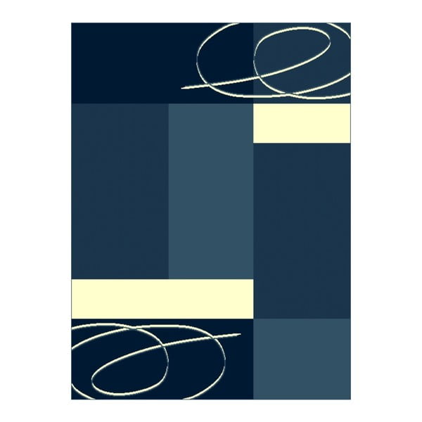 Modrý koberec Hanse Home Prime Pile, 80 x 300 cm