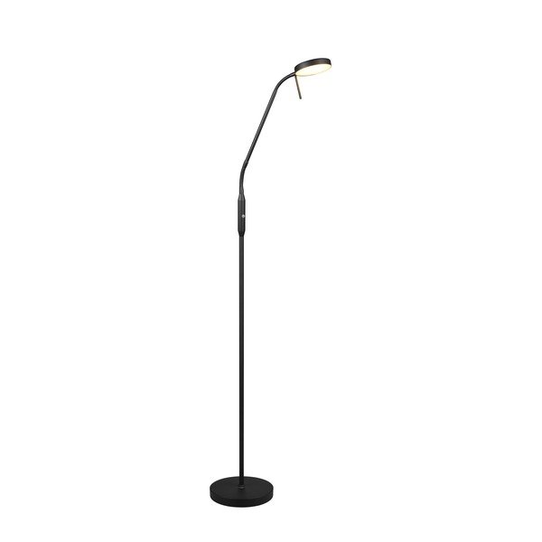 Čierna LED stojacia lampa (výška 160 cm) Moreno – Reality-image-2