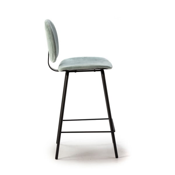 Svetlomodré barové stoličky v súprave 2 ks (výška sedadla 66 cm) Arus – Marckeric-image-3