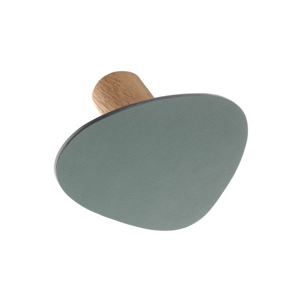 Sivozelený nástenný oceľový háčik Dot S Nupo – LIND DNA