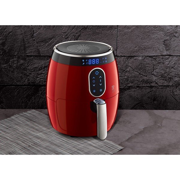 Červená fritéza Burgundy Metallic Line – BerlingerHaus-image-1