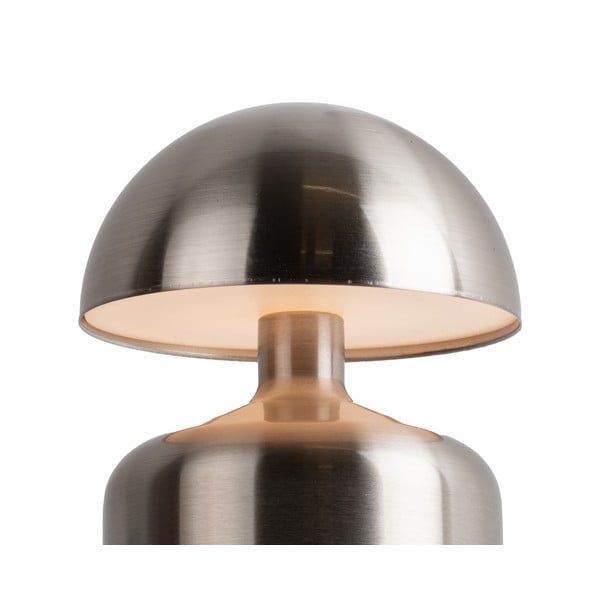 Sivá LED stolová lampa (výška 15 cm) Impetu – Leitmotiv-image-2