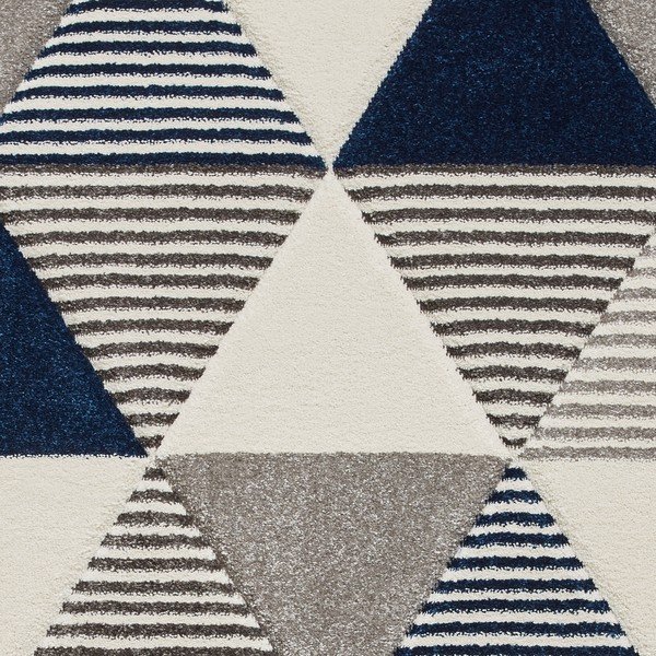 Modro-sivý koberec Think Rugs Brooklyn Geo, 120 x 170 cm-image-3
