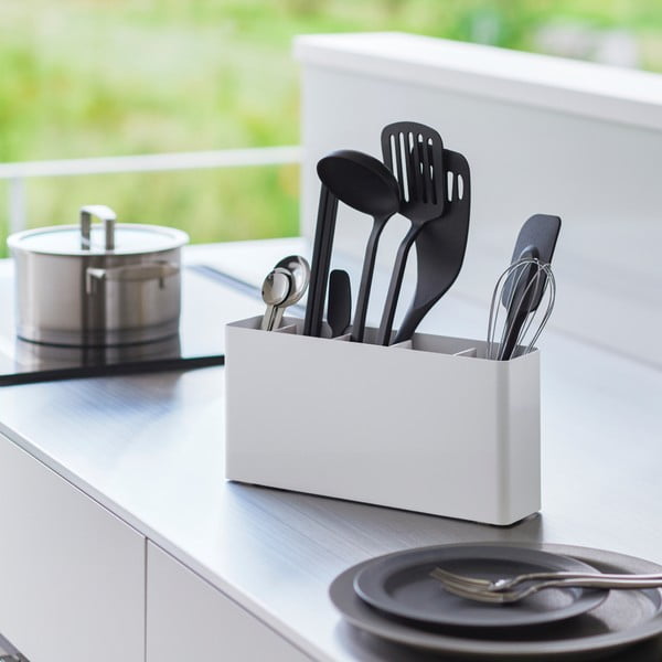 Kovový stojan na kuchynské náčinie Tower – YAMAZAKI-image-1