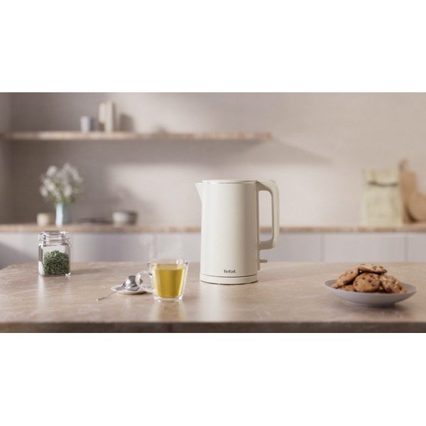 Krémová rýchlovarná kanvica 1,5 l Thermo Protect KO140AE0  – Tefal-image-1