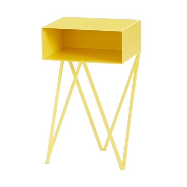 Žltý nočný stolík &New Mini Robot