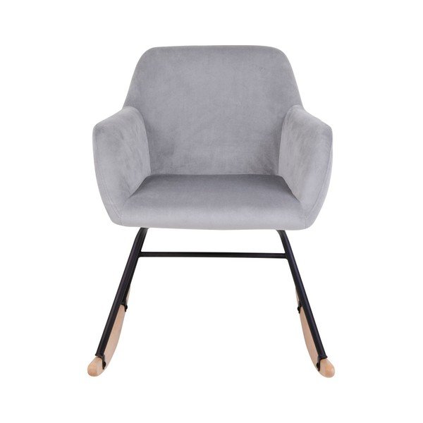 Svetlosivé hojdacie kreslo House Nordic York-image-4