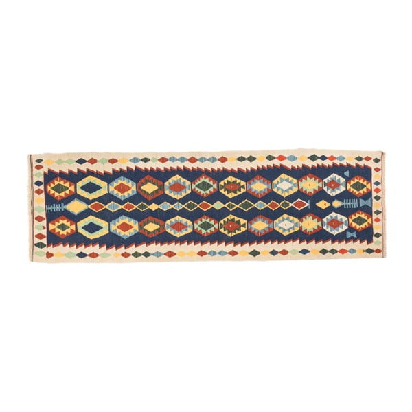 Ručne tkaný koberec Navaei & Co Kilim Azero Astara 139, 289 x 81 cm