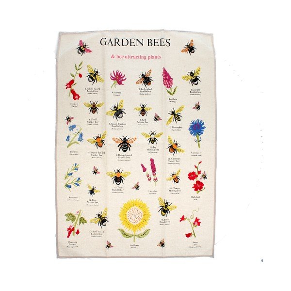 Bavlnená utierka 50x70 cm Garden Bees – Rex London