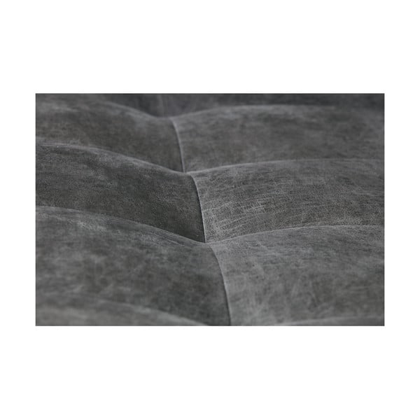 Čierna pohovka z imitácie kože 277 cm Rodeo – WOOOD-image-3