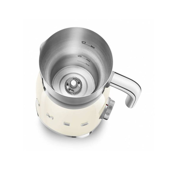 Béžový elektrický šľahač mlieka 50's Retro Style  – SMEG-image-1