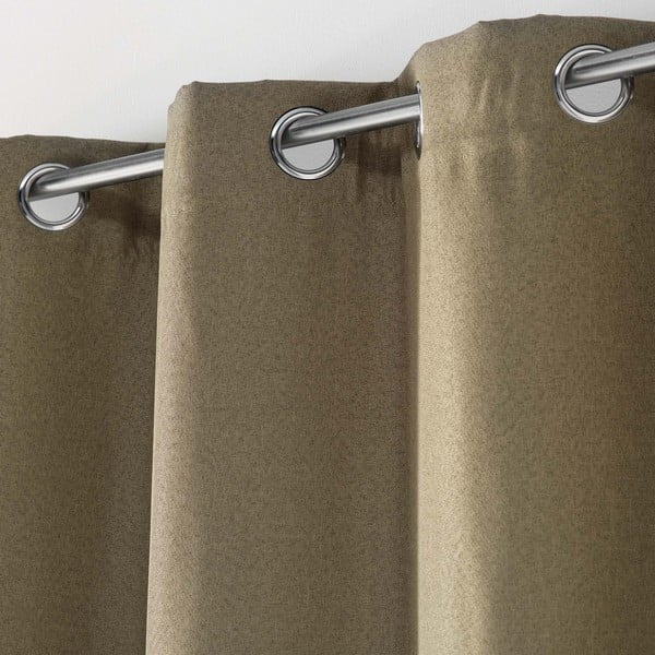 Hnedý zatemňovací záves 135x240 cm Tissea – douceur d'intérieur-image-1