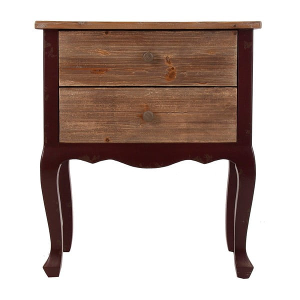 Nočný stolík z jedľového dreva Last Deco Cavan