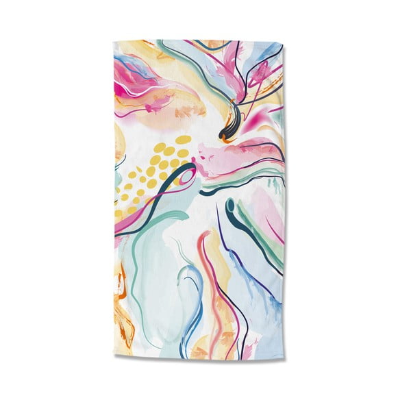 Zamatová plážová osuška 100x180 cm Magic – Good Morning