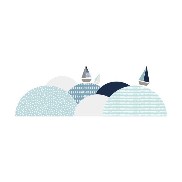 Nástenná samolepka Dekornik Southern Sea, 175 x 60 cm