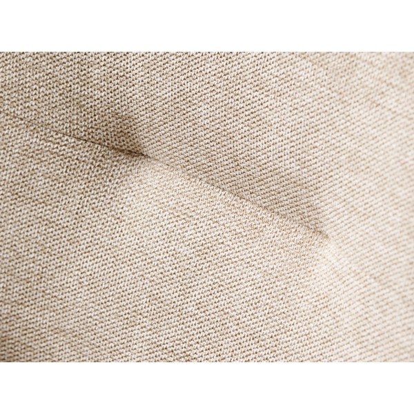 Krémovobiele čalúnené jedálenské kreslo s podrúčkami Roxana – Unique Furniture-image-1