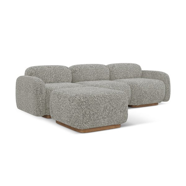 Sivá modulárna rohová pohovka (variabilná) Ailani – Makamii-image-3