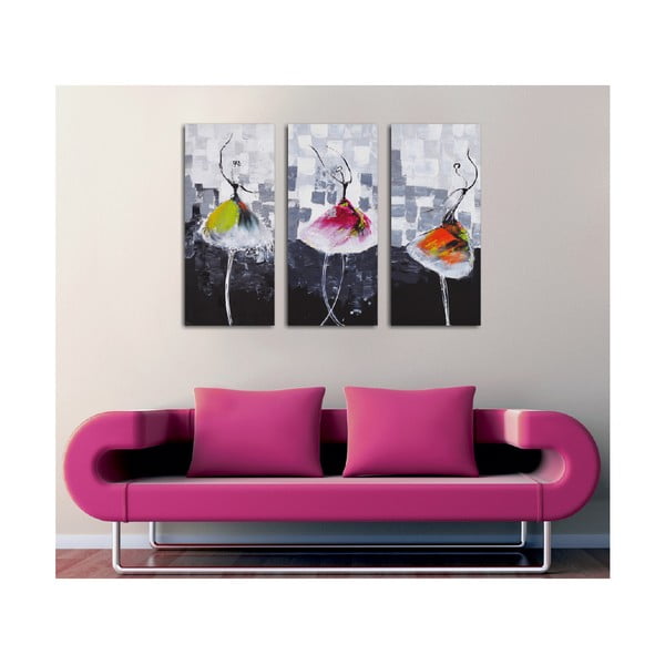 3-dielny obraz na plátne Dancers-image-2