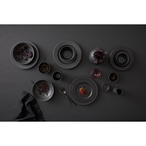 Čierna kameninová misa na cestoviny Bitz Basics Black, ⌀ 20 cm-image-1