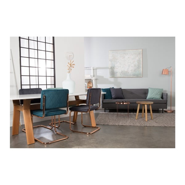 Mentolovozelený vankúš s výplňou Zuiver Diamond, 50 × 50 cm-image-2