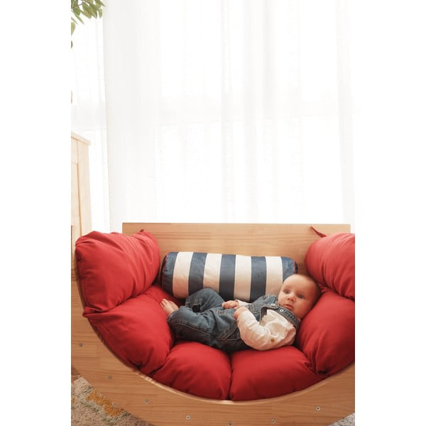 Zamatový detský vankúšik Stripes – Playmobil-image-3