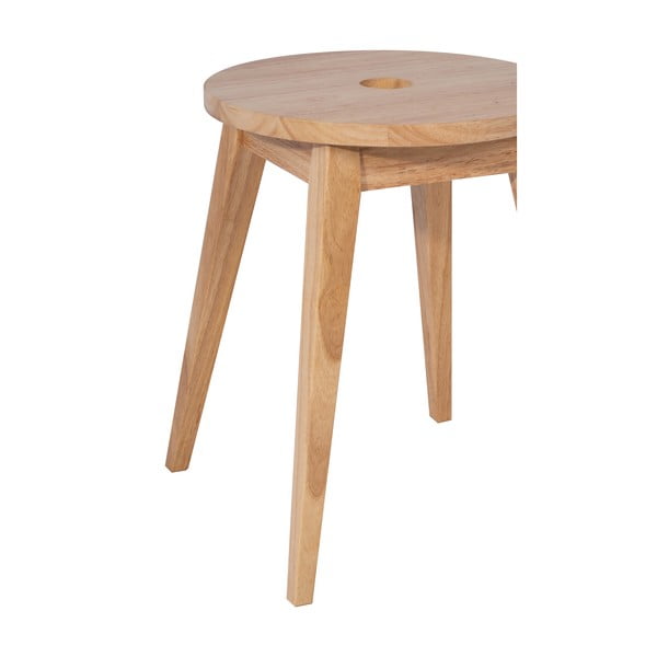 Svetlo prírodné stolička z kaučukového dreva Club – Bonami Essentials-image-3