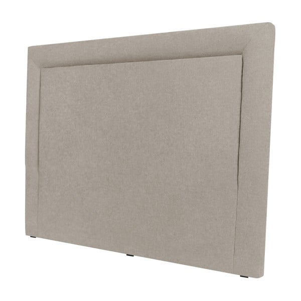 Krémové čelo postele Mazzini Sofas Ancona, 200 × 120 cm-image-3