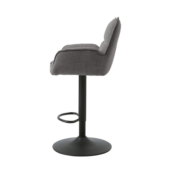 Sivé barové stoličky s nastaviteľnou výškou v súprave 2 ks Marilla – Unique Furniture-image-2