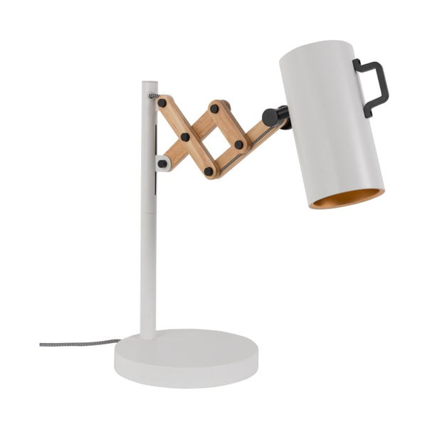 Biela stolová lampa Zuiver Flex