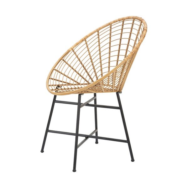 Kovová jedálenská stolička v prírodnej farbe Panama - Mauro Ferretti-image-2