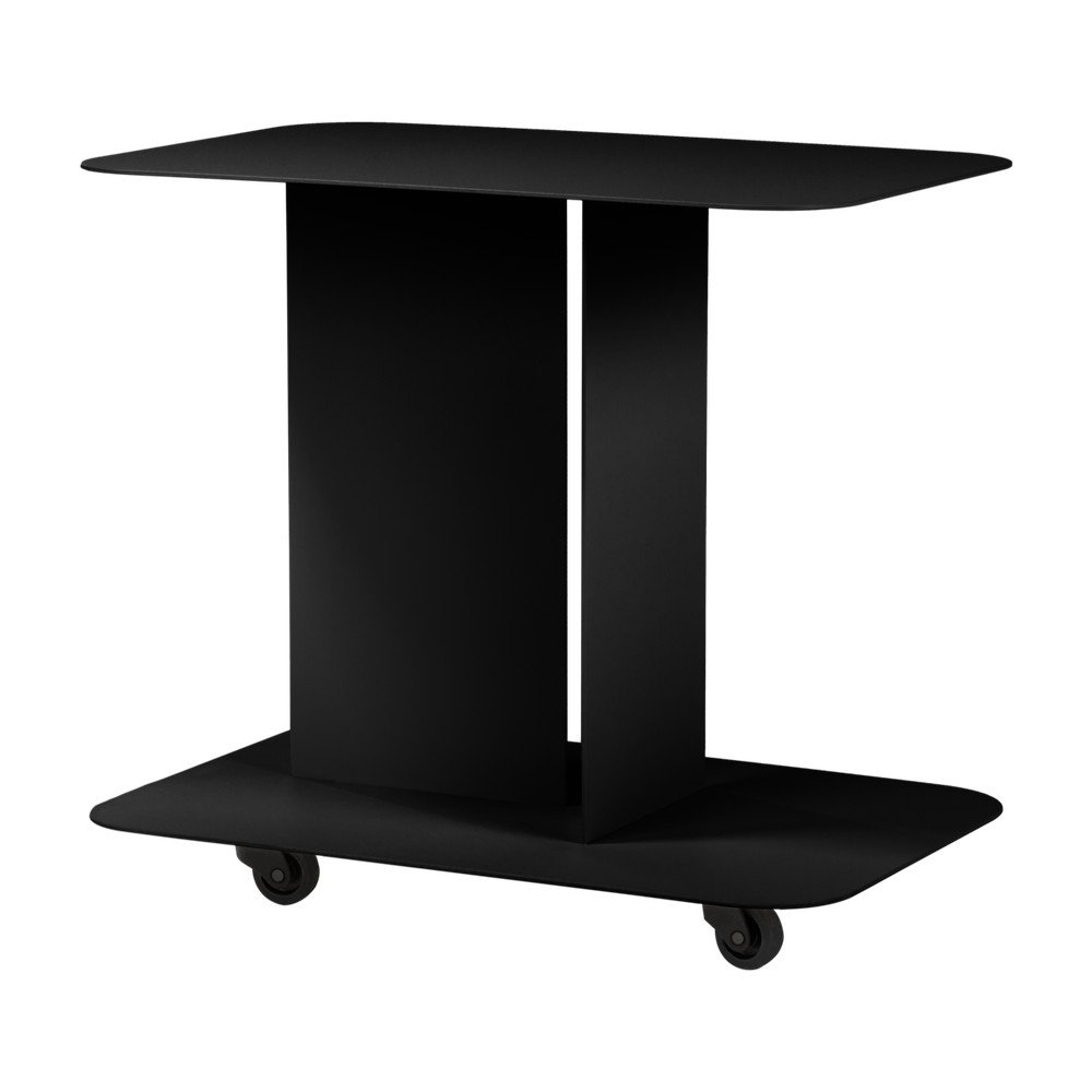 E-shop Kovový servírovací stolík na kolieskach 40x60 cm HO – noo.ma