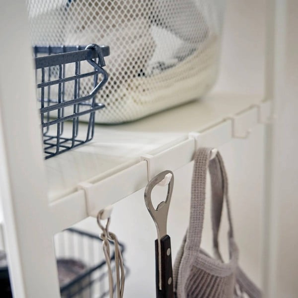 Matne biely oceľový regál 60x90x46,5 cm Tower – YAMAZAKI-image-3