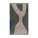 Tmavozelený prateľný bavlnený koberec 50x80 cm Figura – Mette Ditmer Denmark