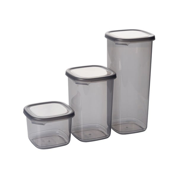 Plastové dózy v súprave 15 ks na potraviny Fresco – Hermia-image-3