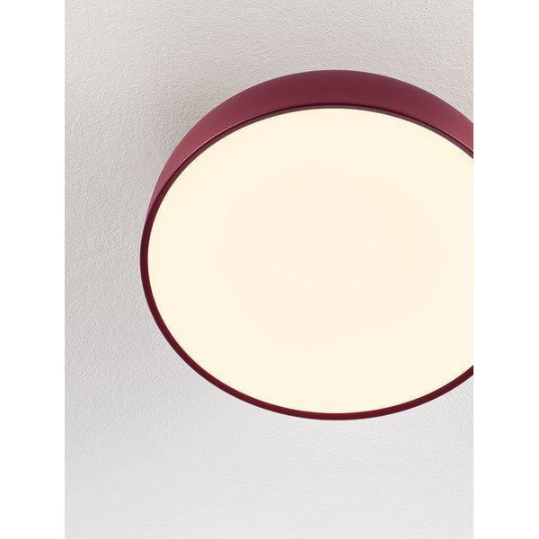 Vínovočervené hliníkové LED stropné svietidlo so stmievačom Noelia – Nova Luce-image-4