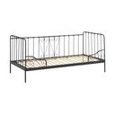 Čierna detská posteľ 90x200 cm Alice - Vipack