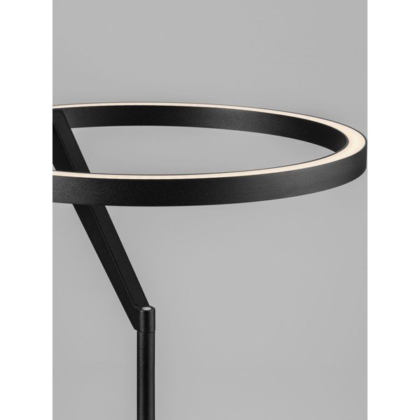 Matne čierna hliníková LED stojacia lampa so stmievačom (výška  168 cm) Tilia – Nova Luce-image-4
