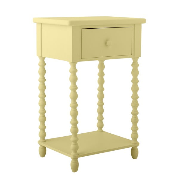 Svetložltý nočný stolík Salino – Bloomingville
