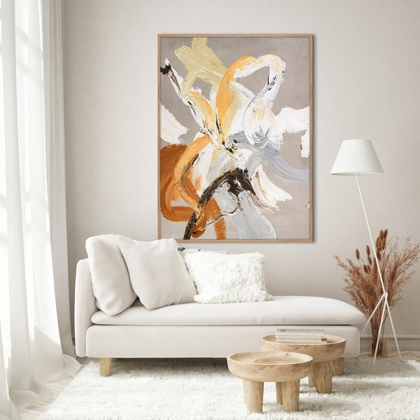 Ručne maľovaný obraz 90x120 cm Go Ahead – Malerifabrikken-image-2