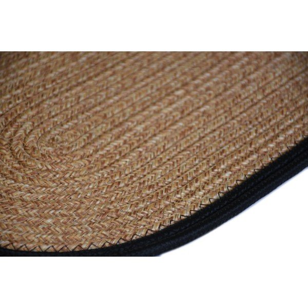 Čierne/v prírodnej farbe nášľapy na schody v súprave 16 ks 25x65 cm Milo Frame – Vitaus-image-2