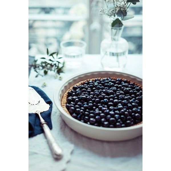 Guľatá forma na koláč vo farbe slonovinovej kosti Emile Henry Patisserie, 1,5 l-image-3