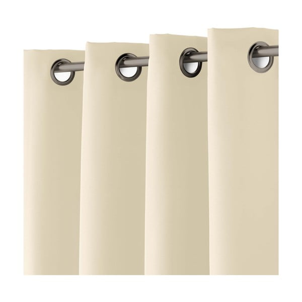 Béžový záves 140x180 cm Essentiel – douceur d'intérieur-image-1