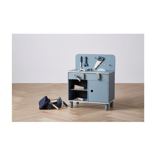 Detská súprava dreveného náradia Flexa Play Toolbox-image-3